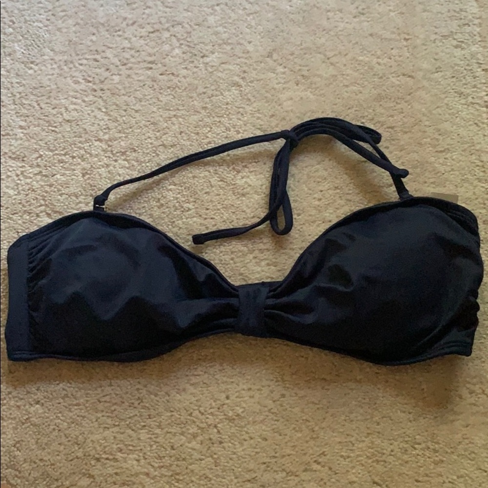 NWT Gap size large navy blue bikini top LAST CHANCE